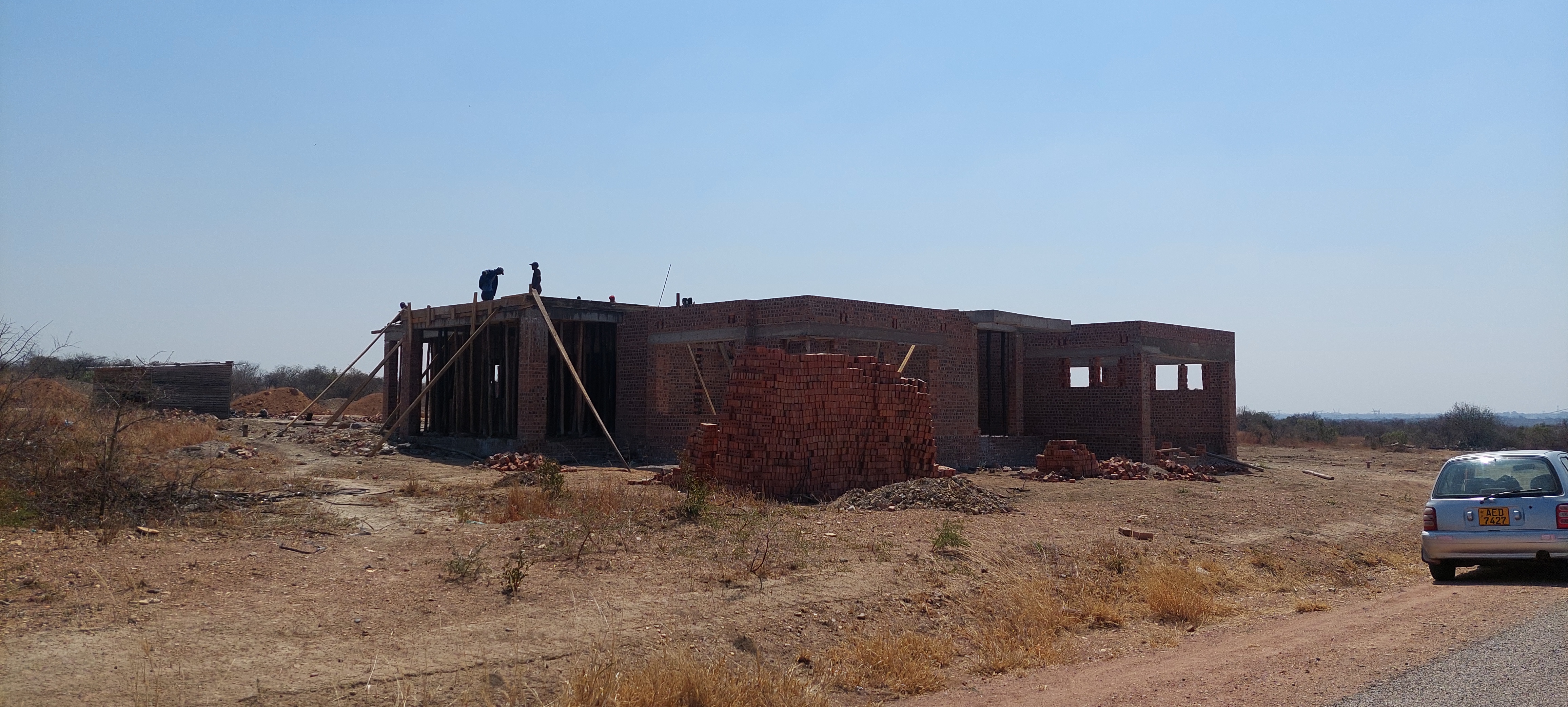 Construction project underway in Bulawayo, Zimbabwe